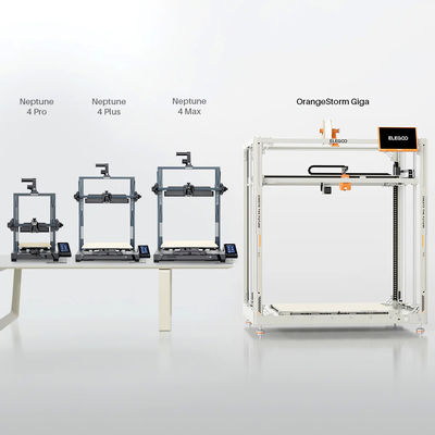 Elegoo OrangeStorm Giga Large Printer Size 1224x1164x1425mm High Speed FDM 3D Printer Auto Leveling Multi Nozzle Printing