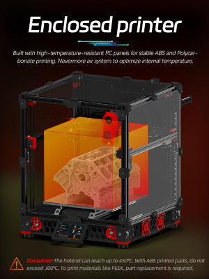 SIBOOR VORON 2.4 R2 3D Printer HIWIN & SIBOOR Rails 300x300mm/350x350mm with Colorful Option CNC Metal Parts Version