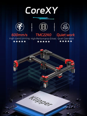 SIBOOR VORON 2.4 R2 3D Printer HIWIN & SIBOOR Rails 300x300mm/350x350mm with Colorful Option CNC Metal Parts Version