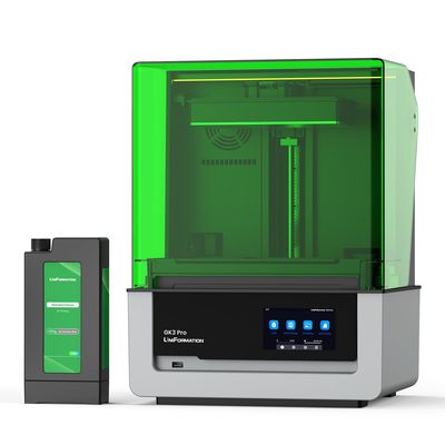 UniFormation GK3 PRO  LCD Printer 0.3'' LCD Photocuring Resin 3d Model Making Printer with Build-in Heating System & Odor Filter