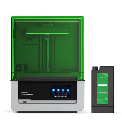 UniFormation GK3 PRO  LCD Printer 0.3'' LCD Photocuring Resin 3d Model Making Printer with Build-in Heating System & Odor Filter