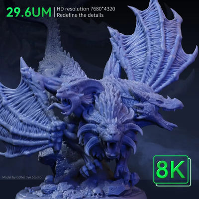 UniFormation GK2 LCD Printer 0.3'' LCD Photocuring Resin 3d Model Making Printer with Build-in Heating System & Odor Filter