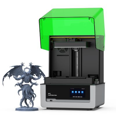 UniFormation GK3 LCD Printer 0.3'' LCD Photocuring Resin 3d Model Making Printer with Build-in Heating System & Odor Filter