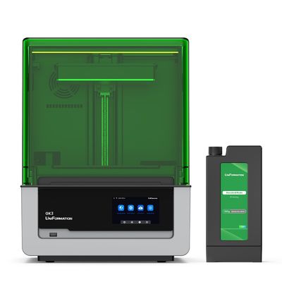 UniFormation GK3 LCD Printer 0.3'' LCD Photocuring Resin 3d Model Making Printer with Build-in Heating System & Odor Filter