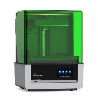 UniFormation GK3 LCD Printer 0.3'' LCD Photocuring Resin 3d Model Making Printer with Build-in Heating System & Odor Filter