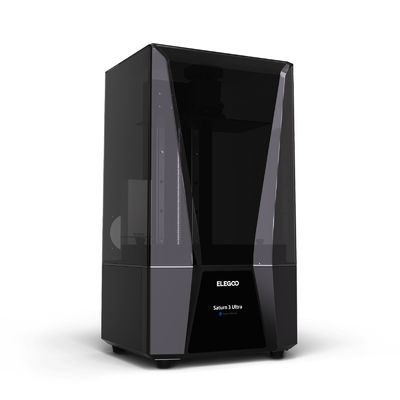 ELEGOO Saturn 3 Ultra Resin 3D Printer with 10'' 12K Mono LCD the Leveling System Is Easy to Operate