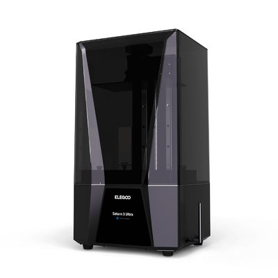 ELEGOO Saturn 3 Ultra Resin 3D Printer with 10'' 12K Mono LCD the Leveling System Is Easy to Operate