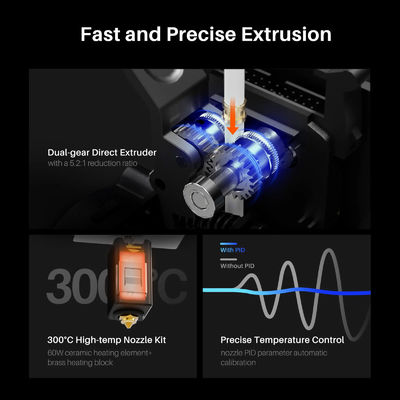 ELEGOO Neptune 4 Max Auto Leveling 420*420*480mm Printing Size FDM 3D Printer