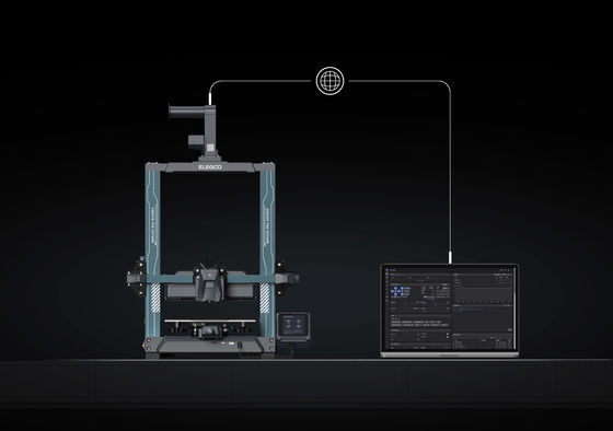 ELEGOO Neptune 4 FDM 3D Printer with up to 500mm/s High-Speed Printing Size of 225x225x265mm /8.85x8.85x10.43 Inches