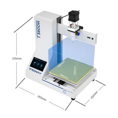 Antinsky Tronxy Moore 1 Clay Ceramic 3d Printer Large Size Desktop Forming Size 180*180*180mm Ceramic 3d Printing Machine