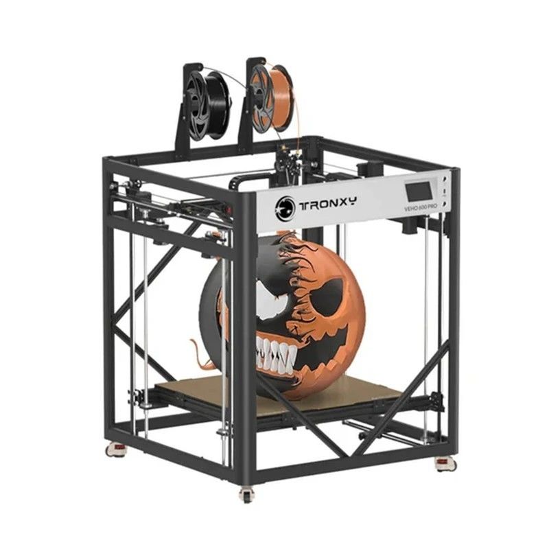 Antinsky Tronxy VEHO 600 Pro 2E 2-In-1 3D Printer Dual Extruder Large Size Direct Drive 3D Printer 600x600x600mm 3d Printer Kit