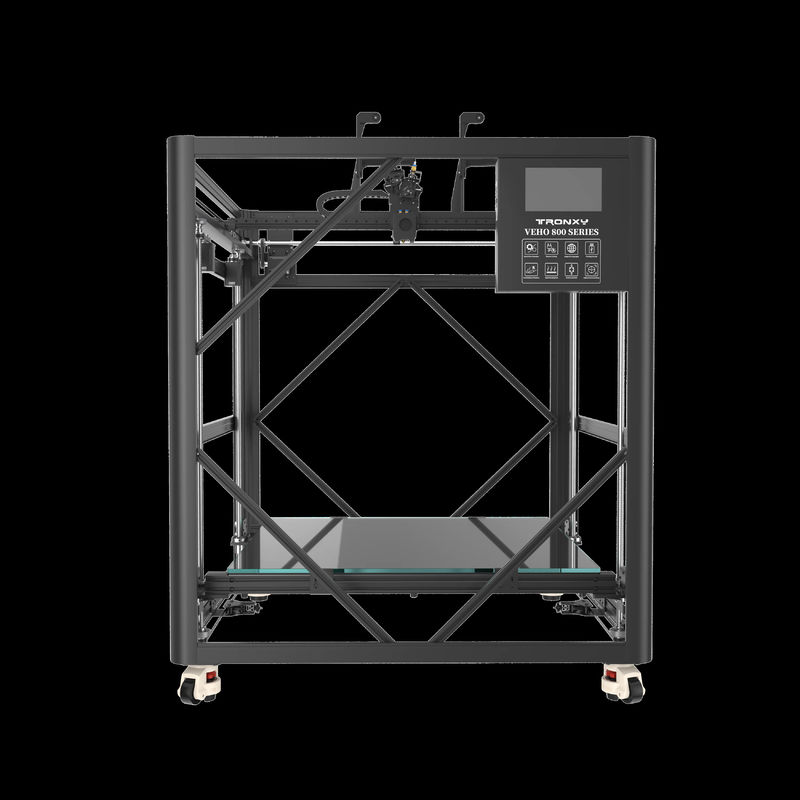 Antinsky Tronxy VEHO 800-2E 2-IN-1 FDM Large Format 3D Printer 800*800*800mm Huge Build Size Direct Drive Dual-axis Guide