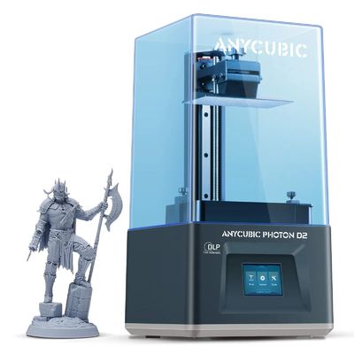 ANYCUBIC Photon D2 DLP 3D Printer Double Algorithms Ultra High Resolution 3D Printing 20000-hours Usage Lifespan 5.9 Inches